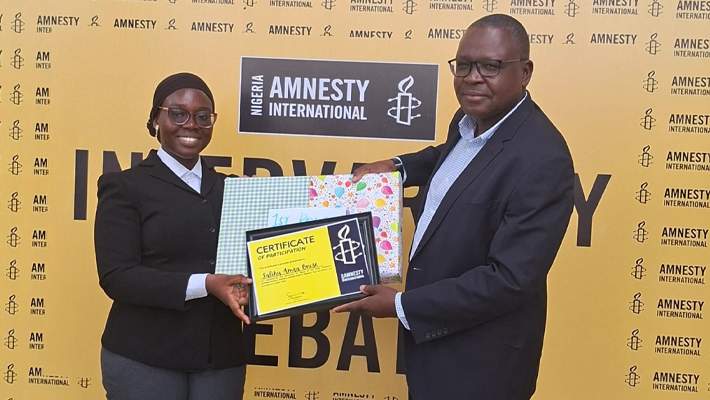 UNIABUJA Student Wins 2026 Amnesty International Intervarsity Debate